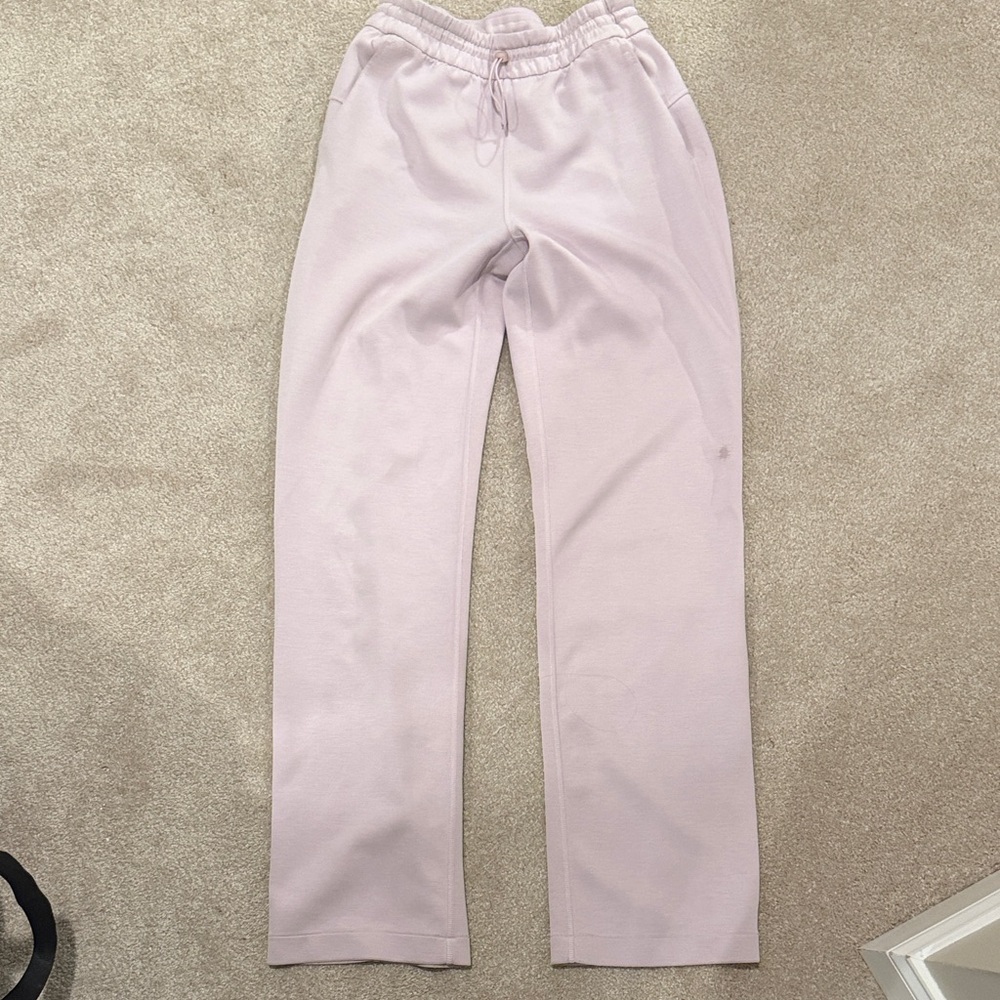 Lululemon softstreme pants light pink